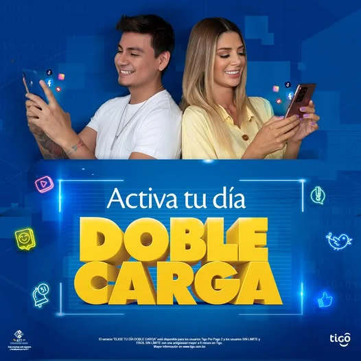 Novedades de Activar doble carga Tigo Bolivia