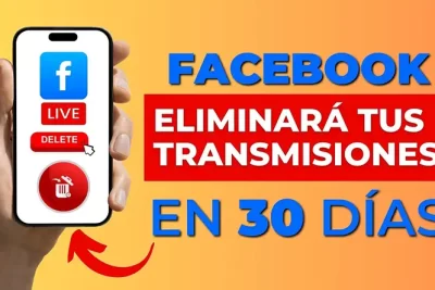 Novedades de Facebook eliminara los videos de las transmisiones en vivo