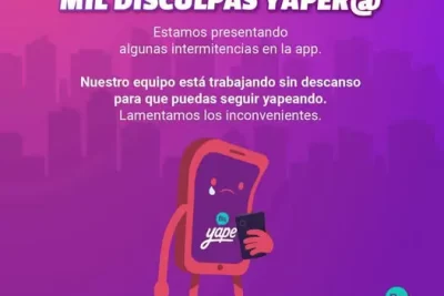 Noticias de Yape sufre caída repentina lo que debes saber sobre el incidente 2 Novedades de Yape sufre caida repentina lo que debes saber sobre el incidente